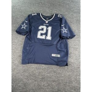 Ezekiel Elliot Jersey Men 56 Blue Dallas Cowboys Nike On Field NFL Football